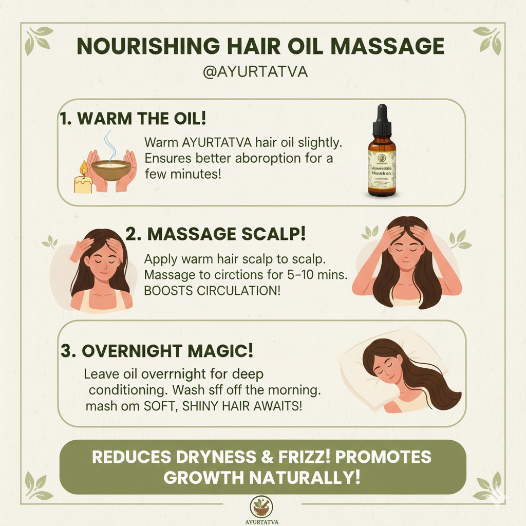 Ayurtatva Herbal Oil – 17 Natural Herbs, 0 Chemicals