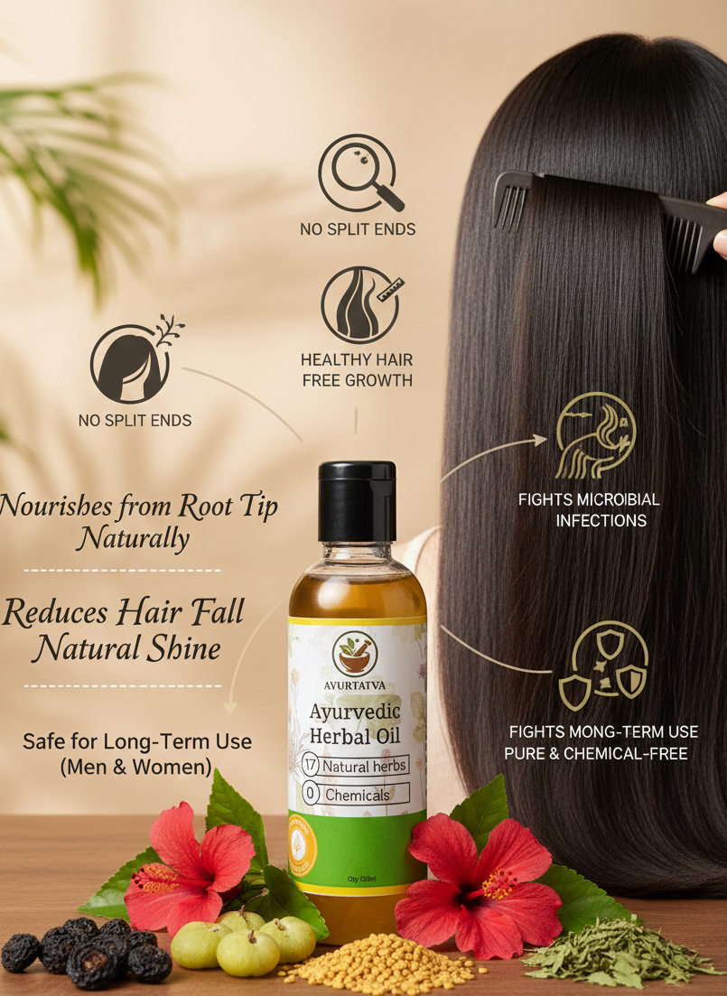 AyurTatva Hair Care a Complete Hair Wellness Combo