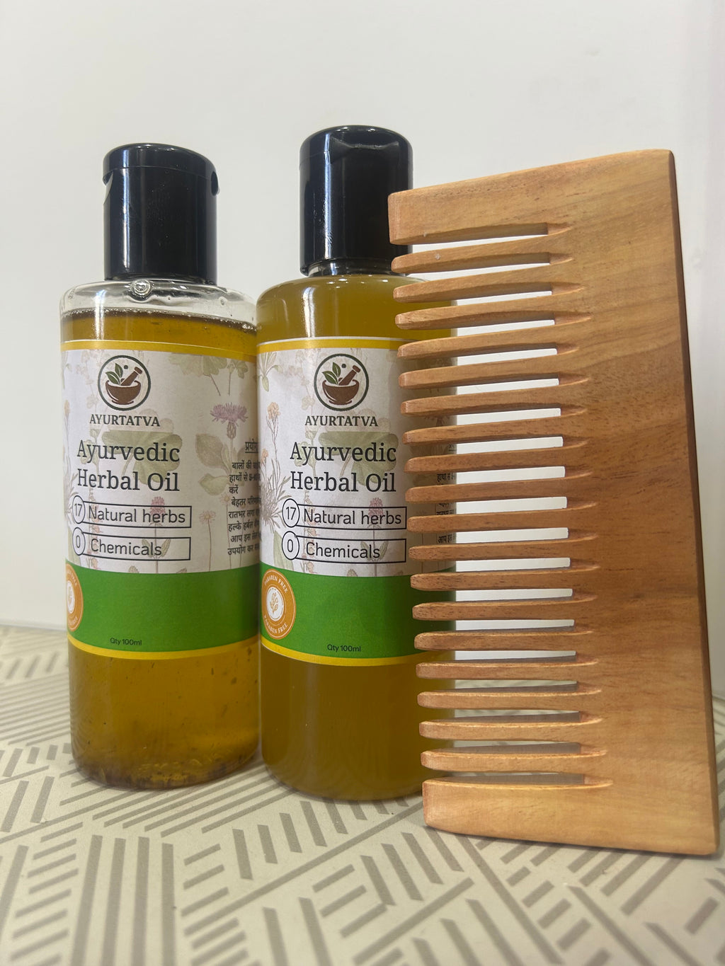 AyurTatva Hair Oil with free Comb