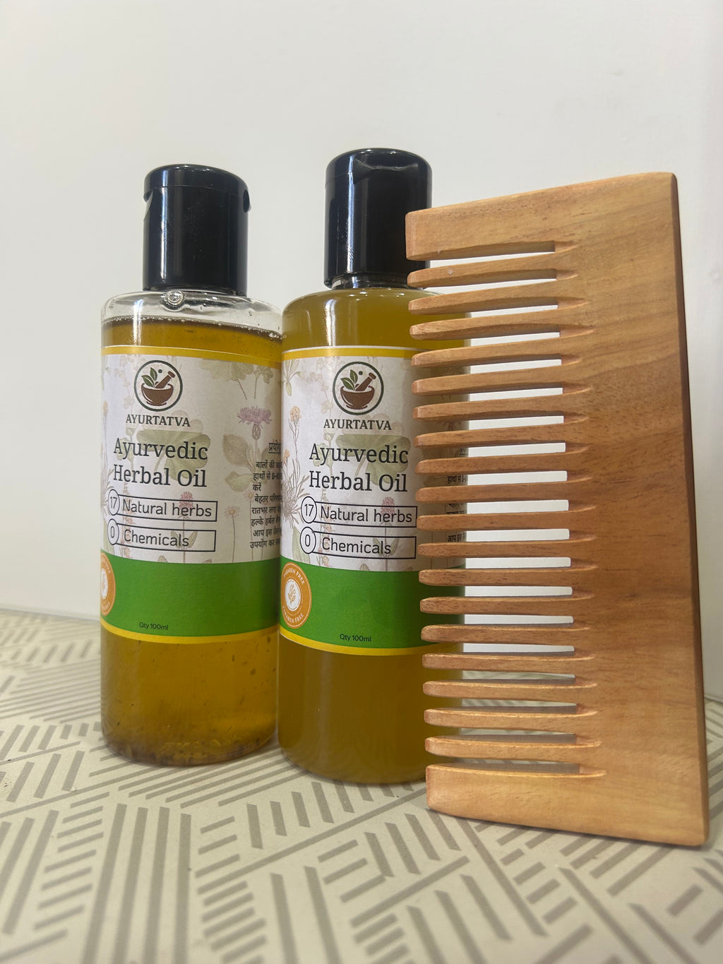 AyurTatva Hair Oil with free Comb