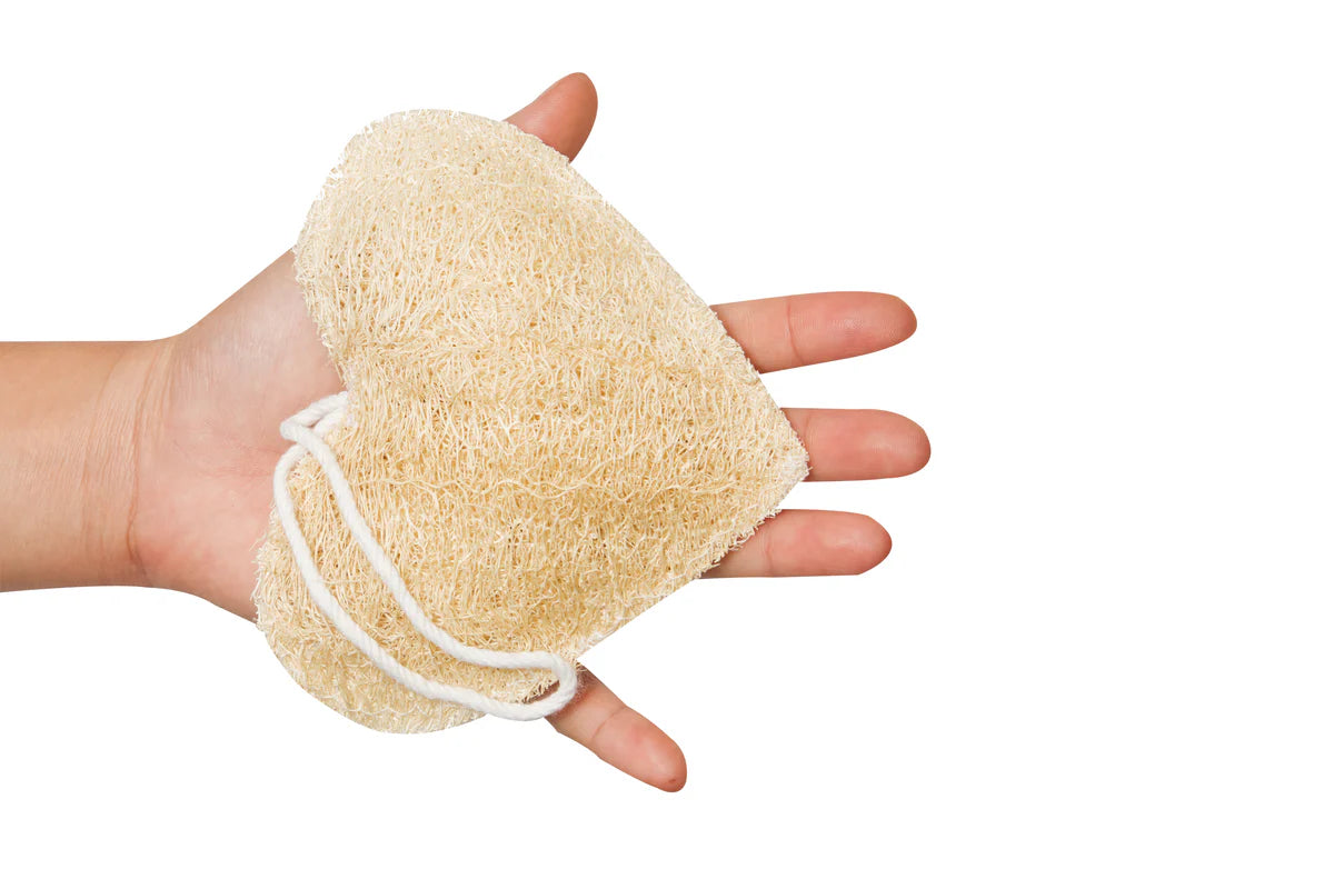 🌿 Natural Loofah | 100% Plant-Based Bath Scrubber